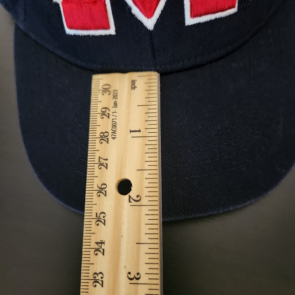 Top of the World Ole Miss Red and Navy Infant Baseball Cap Baby Ole Miss Hat - Picture 3 of 6